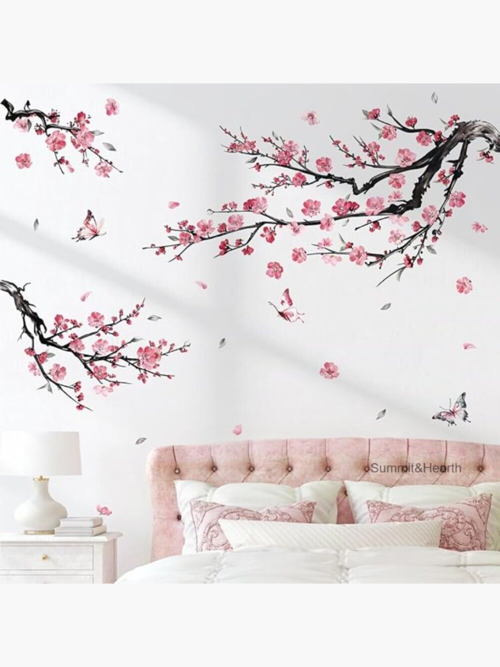 Waterproof PVC Wall Decals, 2 Sheets 11.8x35.4 in, DIY Home Decor Stickers